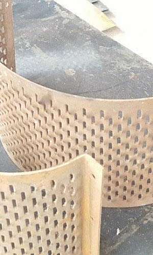 Peneira para moinho de martelo Peneira para moinho de martelo